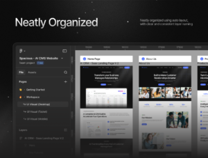 Spacious - AI CMS Website UI Kit