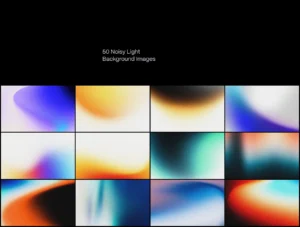 Spectral Gradient | Noisy Textured Background Pack