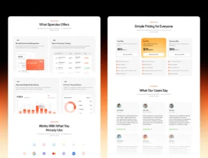 Spendex – Framer Template