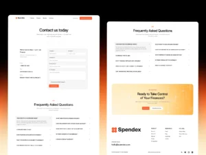Spendex – Framer Template