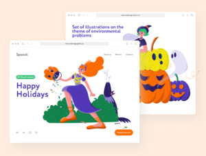 Spoook Illustrations