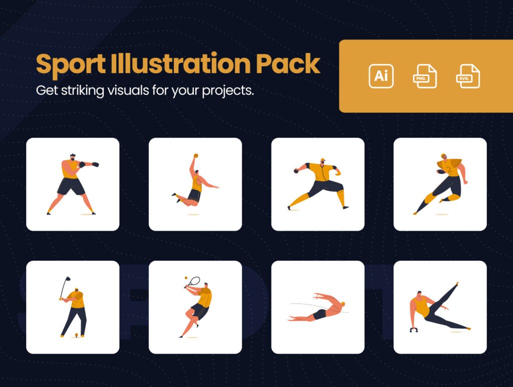Sports Illustration Pack