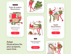 Squbi Illustrations
