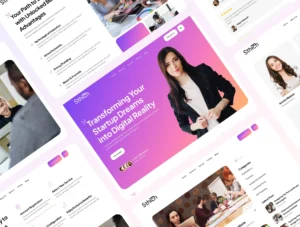 Sthich - IT Startup Website Framer Template