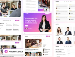 Sthich - IT Startup Website Framer Template