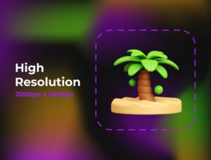Summer & Holiday 3D illustrations