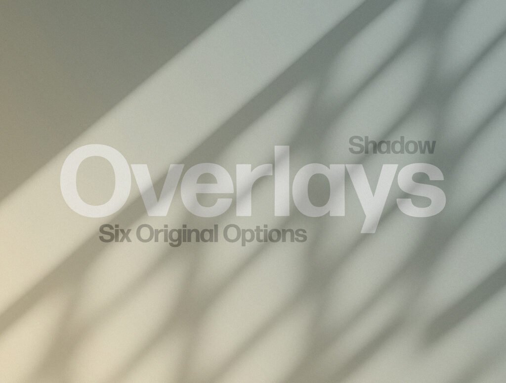 Sunlight Shadow Overlays Mockups