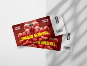 Sunlight Shadow Overlays Mockups