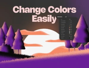 Sustainability Illustration Pack - Figma Minimal Grain Style