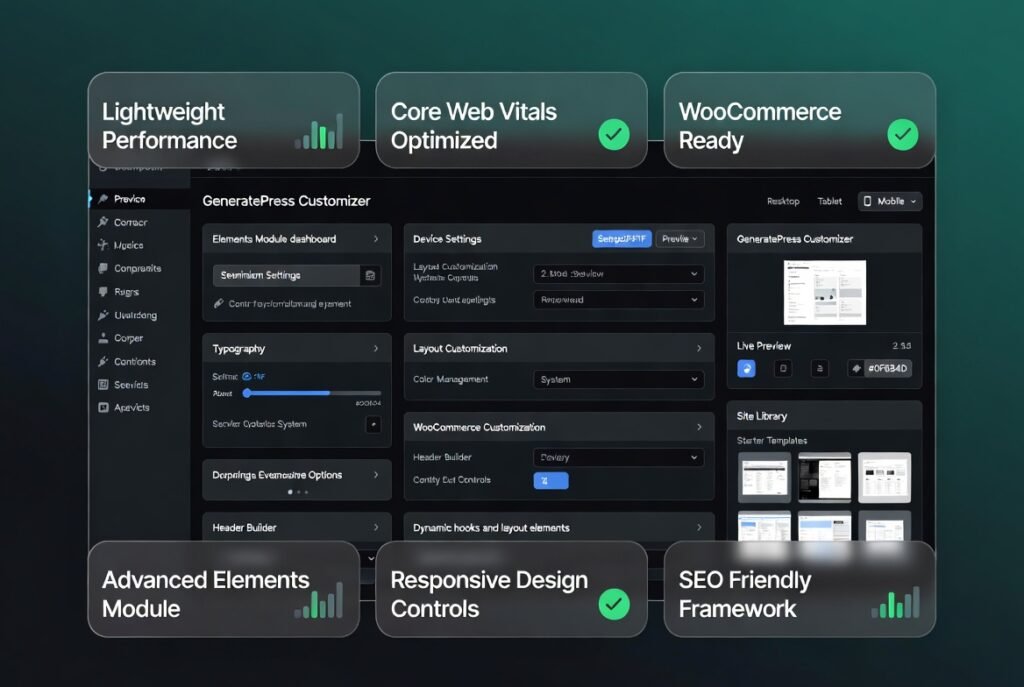 GeneratePress Premium Addon 2.5.6 – Lightweight WordPress Theme Customization Toolkit