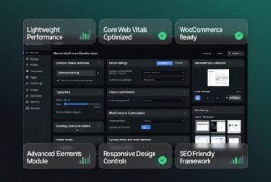 GeneratePress Premium Addon 2.5.6 – Lightweight WordPress Theme Customization Toolkit