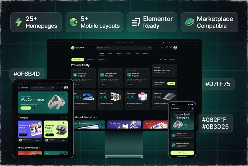Revo Theme 4.1.1 – Multipurpose Elementor WooCommerce Marketplace Theme