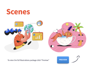 Taxi illustrations