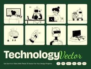 Tech & AI Vector Illustration Bundle