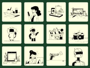 Tech & AI Vector Illustration Bundle