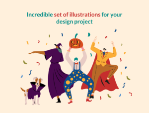 Terpesona Party & Celebration Illustration