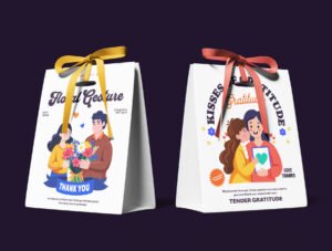 Thank You Illustration Set