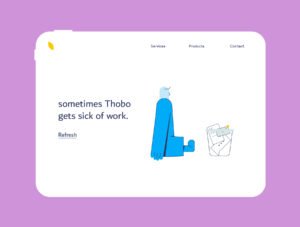 Thobo - the office boy