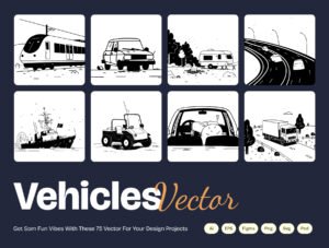 Transportation & Logistics Vector Collection