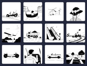 Transportation & Logistics Vector Collection