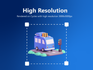 Travel 3D Icon Pack