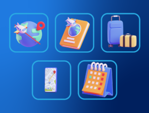 Travel 3D Icon Pack