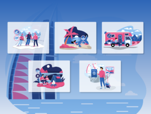 Travel Illustration Pack