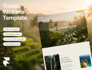 Travel & Tour Website Template