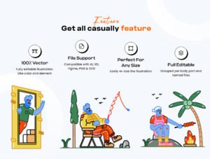 Travelafy - Travel and Holiday Illustration