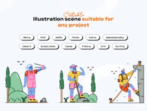 Travelafy - Travel and Holiday Illustration