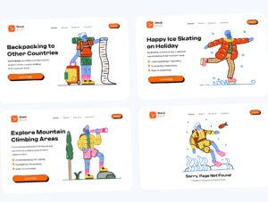 Travelafy - Travel and Holiday Illustration