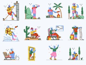 Travelafy - Travel and Holiday Illustration