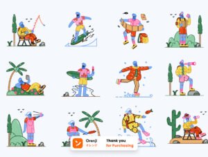 Travelafy - Travel and Holiday Illustration