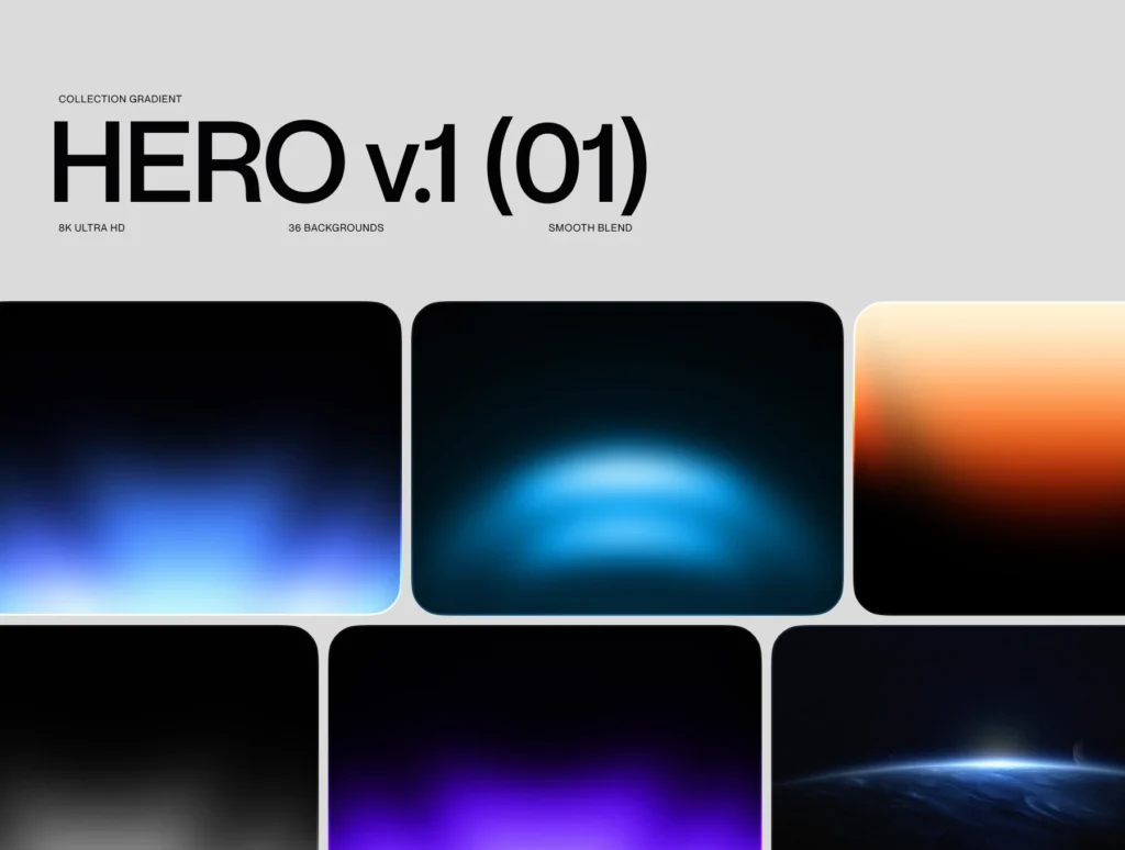 Ultimate pack of HERO Gradients