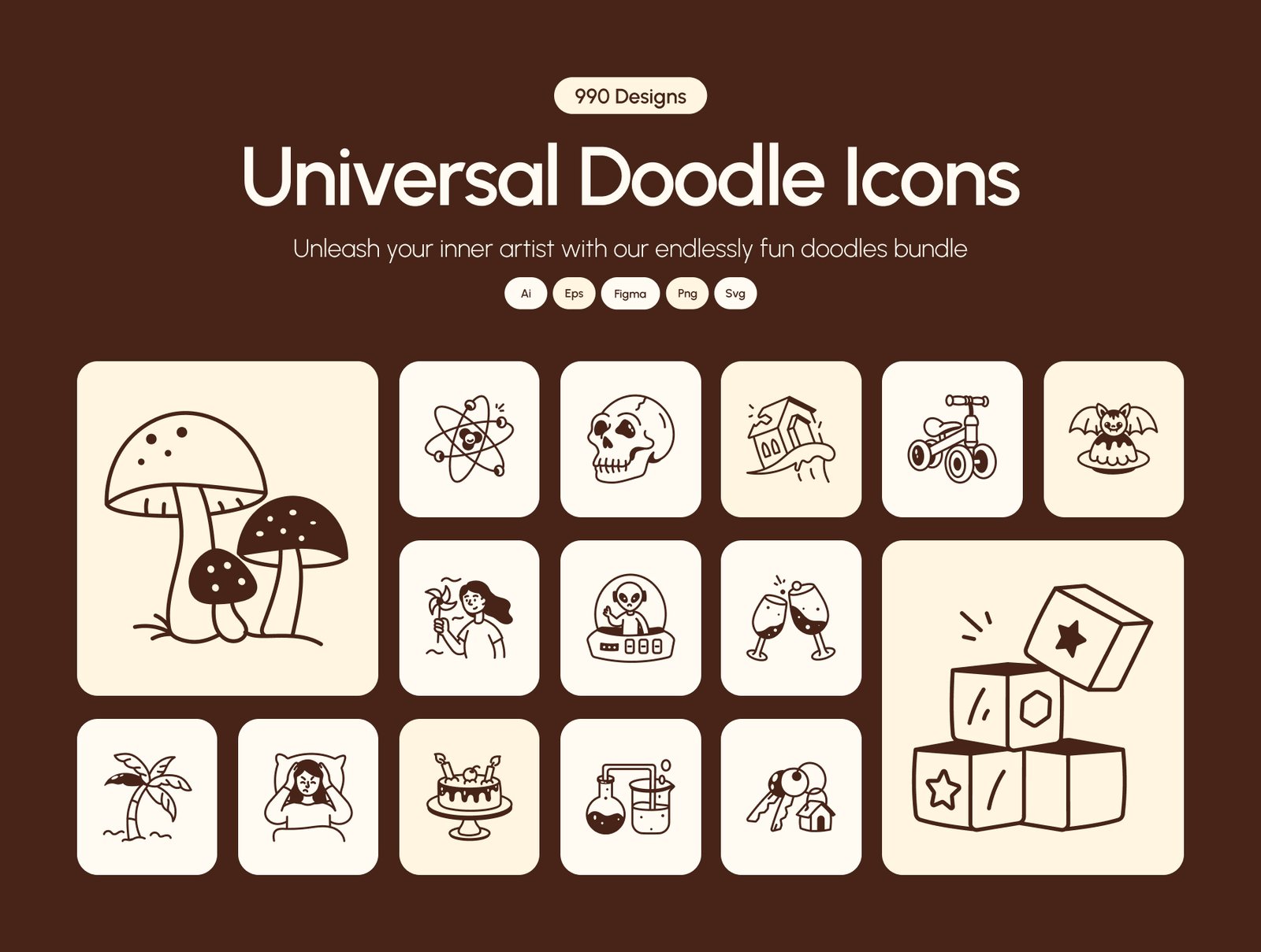 Universal Doodle Icons