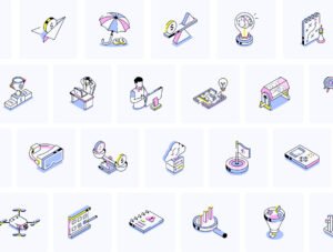 Universal Isometric Icons
