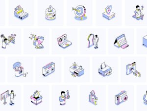 Universal Isometric Icons