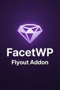 FacetWP Flyout Addon – Mobile Off-Canvas Filters for WordPress & WooCommerce