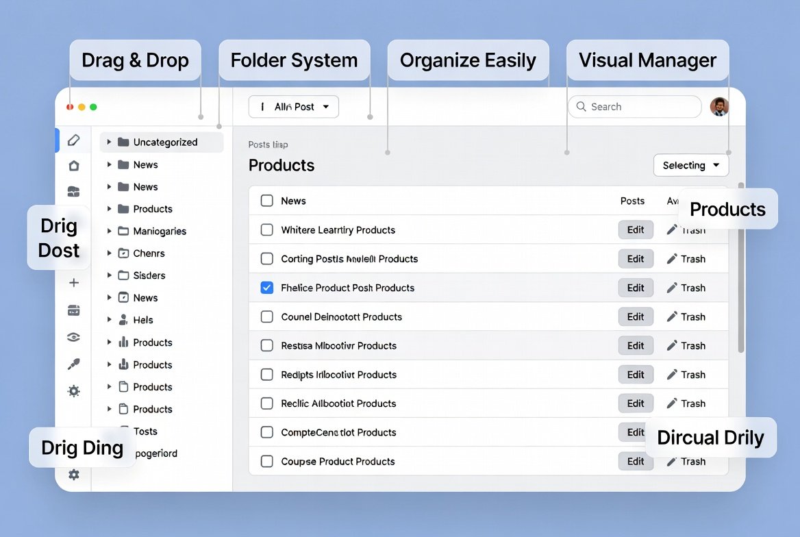 VSPFT (1) Real Category Management – WordPress Category Folder & Content Organizer Plugin