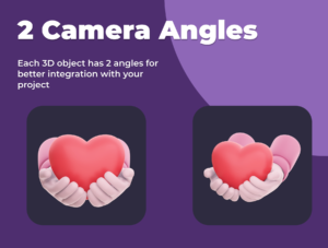 Valentine's Day 3D Icon Pack
