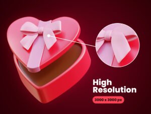 Valentine's Day 3D Icon