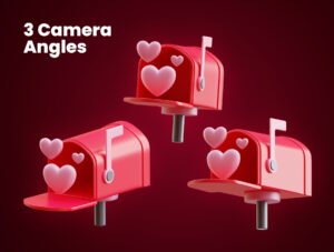 Valentine's Day 3D Icon