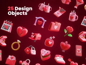 Valentine's Day 3D Icon