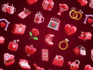 Valentine's Day 3D Icon