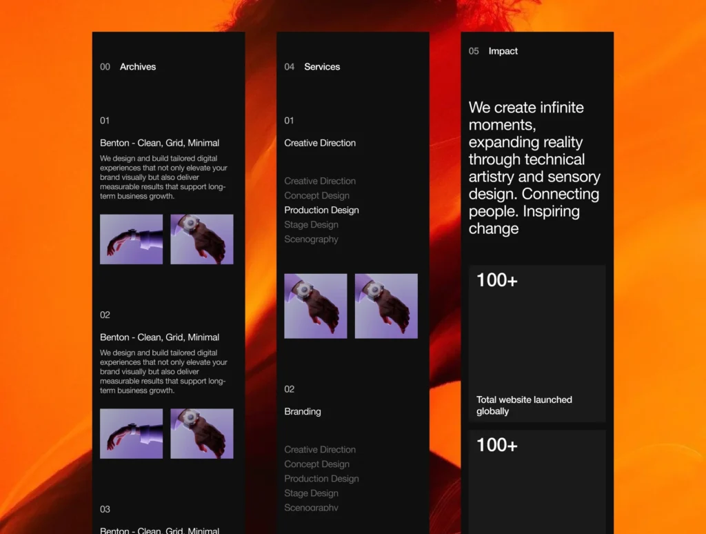 Vector Portfolio Website