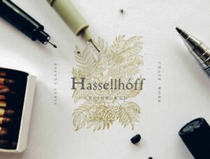 Vintage Logo Creator Kit – 20 Templates + Fonts + Illustrations