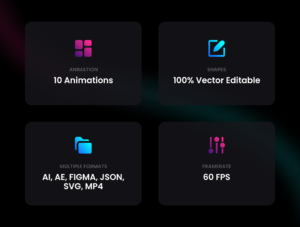 Virtual Reality Lottie Animations