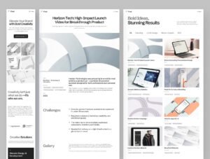 Vixel - Creative Agency Website Framer Template