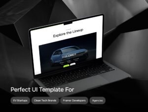 Voltz – The Electric Car Framer UI Template