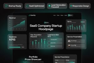 StartUp Responsive Multi-Purpose WordPress Theme 2.8 – Business, SaaS & Agency Website Builder